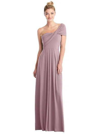 Shop Carlos Saavedra Loop Convertible Maxi Dress In Purple