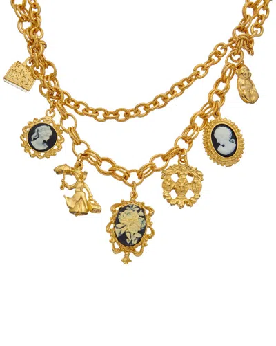 Shop Ben-amun 24k Plated Necklace In Gold