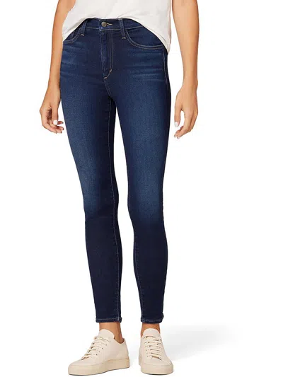 Shop Joe's Womens High-rise Ankle Skinny Jeans In Blue