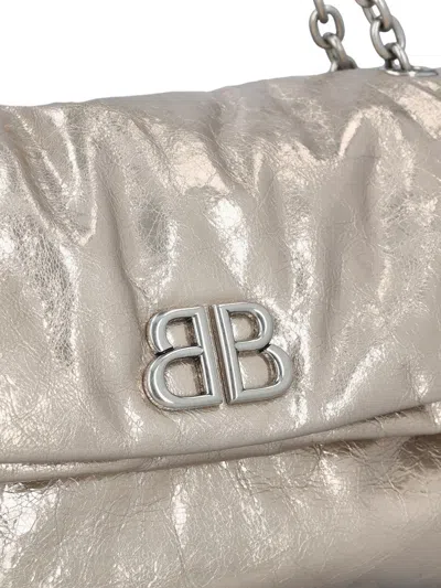 Shop Balenciaga Handbags In Stone Beige