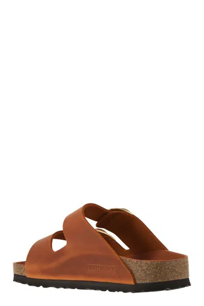 Shop Birkenstock Arizona - Slipper Sandal In Orange
