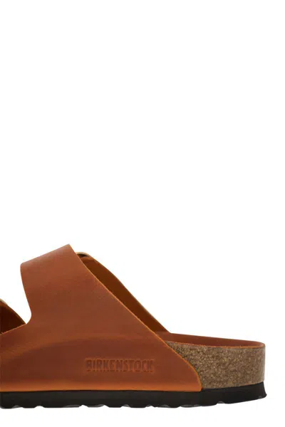 Shop Birkenstock Arizona - Slipper Sandal In Orange