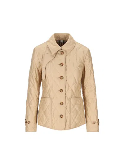 Shop Burberry Jackets In New Chino