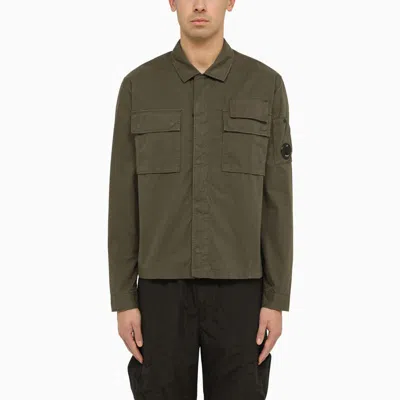 Shop C.p. Company Ivy Shirt In Green