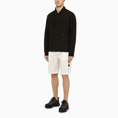 Shop C.p. Company Lightweight Nylon Jacket In Black