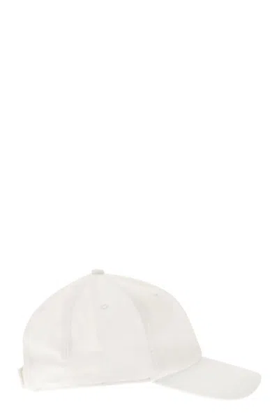 Shop Canada Goose Hat With Visor In White