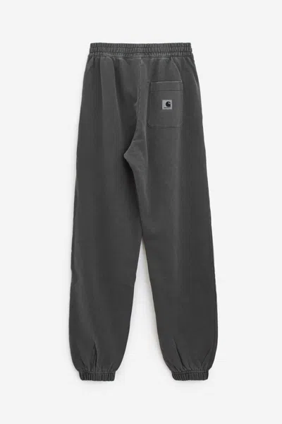 Shop Carhartt Wip Pants In Anthracite