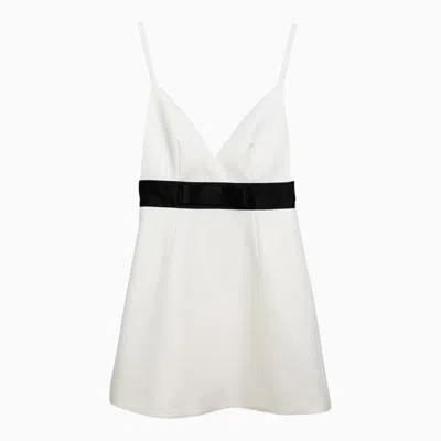 Shop Dolce & Gabbana Dolce&gabbana And Mini Dress In White