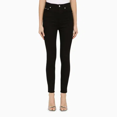 Shop Dolce & Gabbana Dolce&gabbana Black Denim Audrey Skinny Jeans In Blue