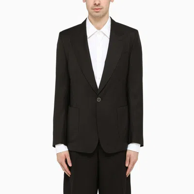 Shop Dolce & Gabbana Dolce&gabbana Oversize Tuxedo Jacket In Black