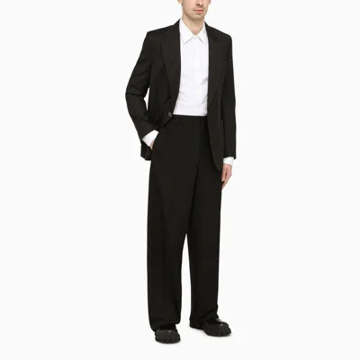 Shop Dolce & Gabbana Dolce&gabbana Oversize Tuxedo Jacket In Black