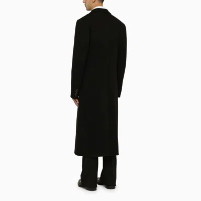 Shop Dolce & Gabbana Dolce&gabbana Tailored Coat In Black