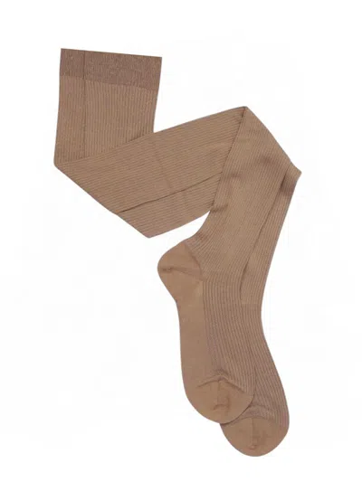 Shop Maria La Rosa Wg013un4008 Socks Clothing In Brown