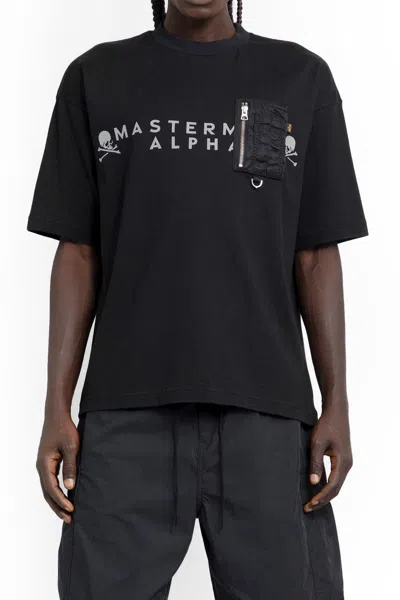 Shop Mastermind Japan Mastermind World T-shirts In Black