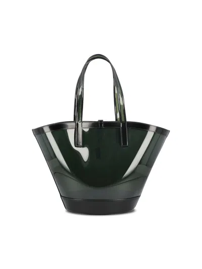Shop Saint Laurent Handbags In Peppermint/black