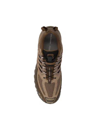 Shop Salomon Sneakers In Dark Earth/caribou/wren