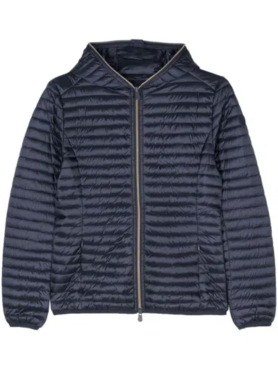 Shop Save The Duck Alexa Quilted Jacket Clothing In Blue