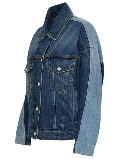 Shop Stella Mccartney Blue Denim Jacket