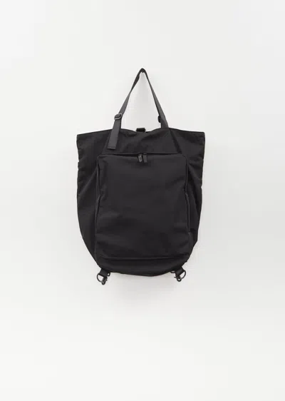 Shop Amiacalva Gabardine 2way Backpack In Black