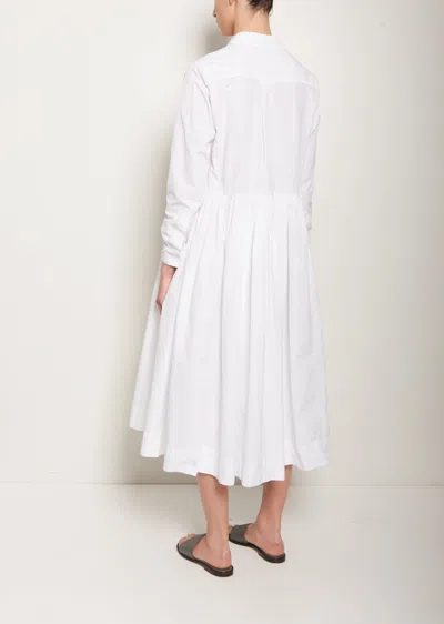 Shop Casey Casey Heylayane Light Cotton Shirt Dress In Off White