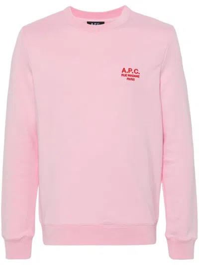 Shop Apc A.p.c. Sweaters In Pink
