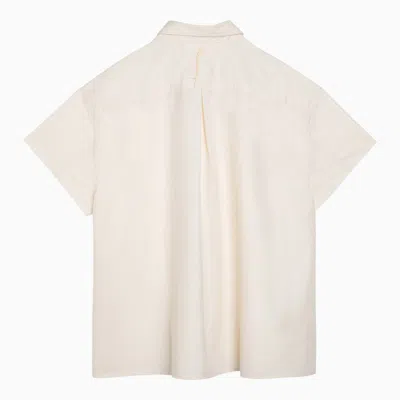 Shop Airei White Short-sleeved Shirt In Black