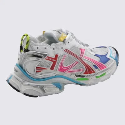 Shop Balenciaga Multicolour Runner Sneakers