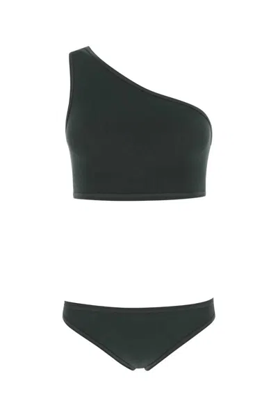 Shop Bottega Veneta Swimsuits In Black