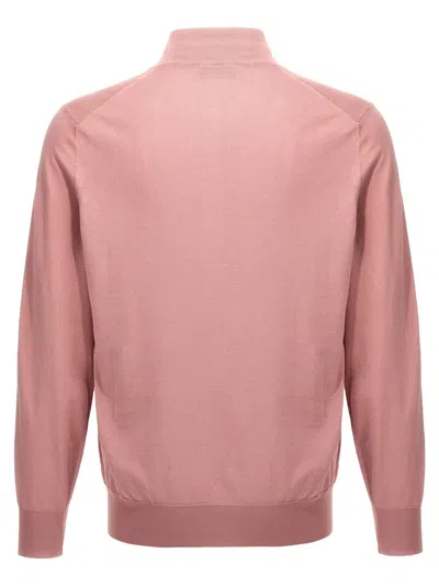 Shop Brunello Cucinelli Cotton Cardigan In Pink