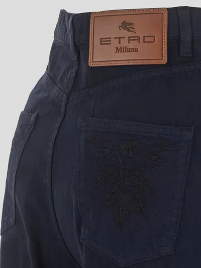 Shop Etro High-waist Flared Jeans