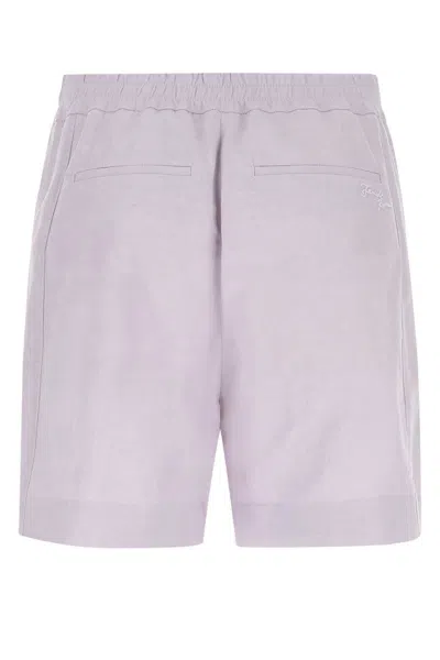 Shop Fendi Shorts In Purple