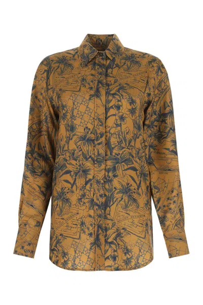 Shop Golden Goose Deluxe Brand Shirts In Printed