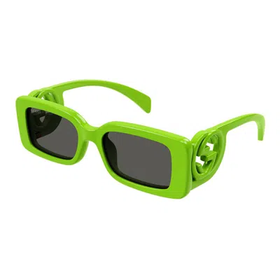 Gucci Eyewear Sunglasses In Green