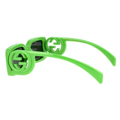 Gucci Eyewear Sunglasses In Green