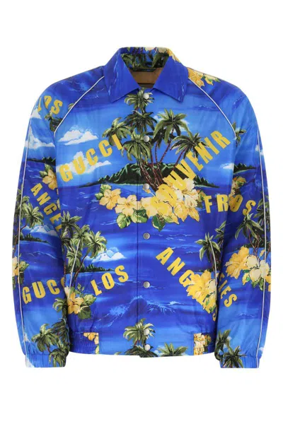 Shop Gucci Jackets In Printed