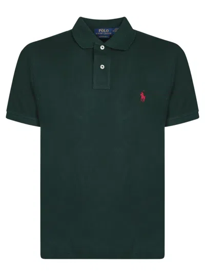 Shop Polo Ralph Lauren T-shirts In Green
