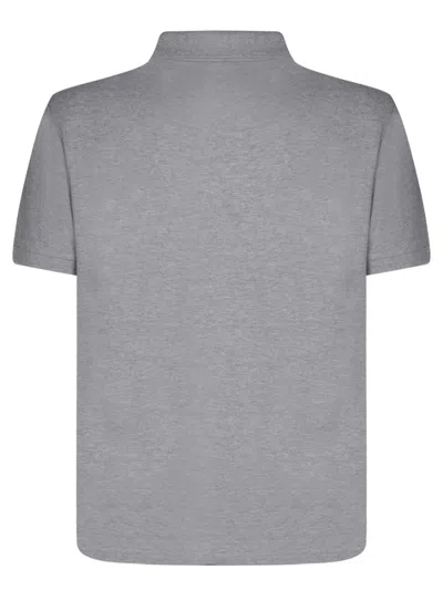 Polo Ralph Lauren Grey Polo Shirt With Pony Detail On The Front