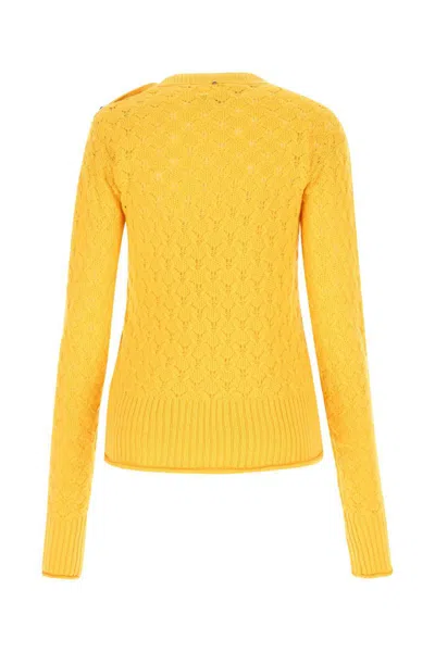 Shop Sportmax Knitwear In Yellow