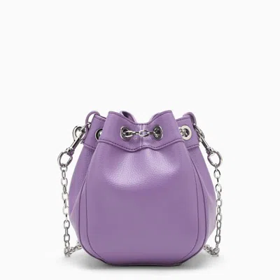 Shop Vivienne Westwood Chrissy Small Bucket Bag In Purple