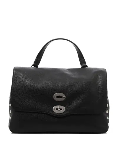 Shop Zanellato "postina Daily M" Handbag In Black