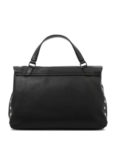 Shop Zanellato "postina Daily M" Handbag In Black