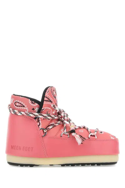 Shop Alanui Boots In Pink