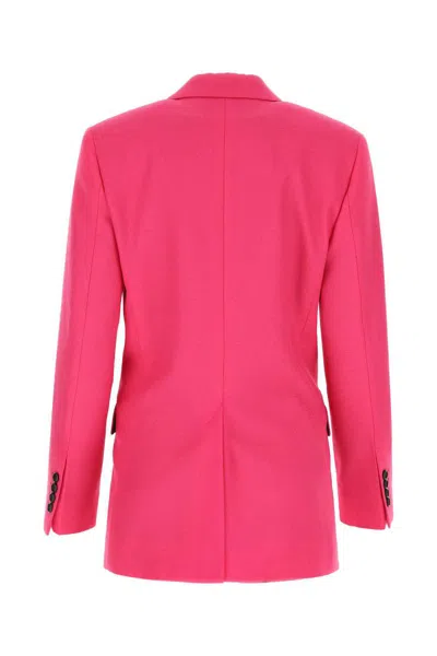 Shop Ami Alexandre Mattiussi Ami Jackets And Vests In Pink