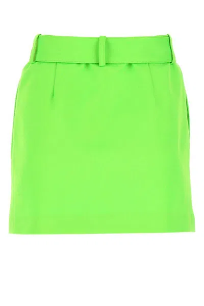 Shop Ami Alexandre Mattiussi Ami Skirts In Green