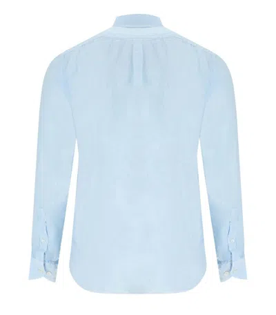 Shop B-d Baggies Brad Light Blue Linen Shirt