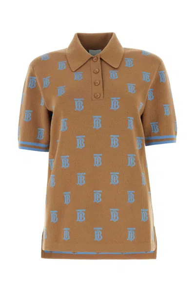 Shop Burberry Polo In Printed