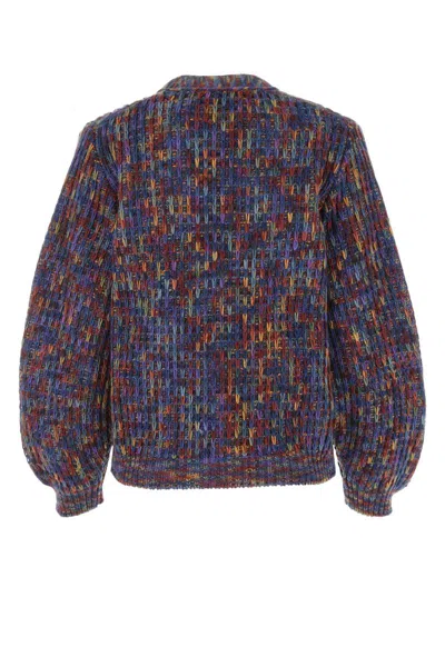 Shop Chloé Chloe Knitwear In Multicoloured