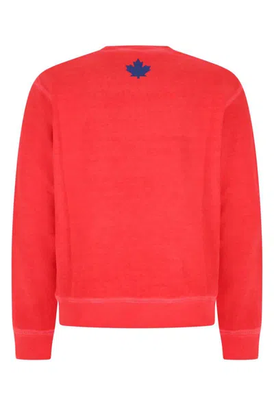 Shop Dsquared2 Dsquared Sweatshirts In Red