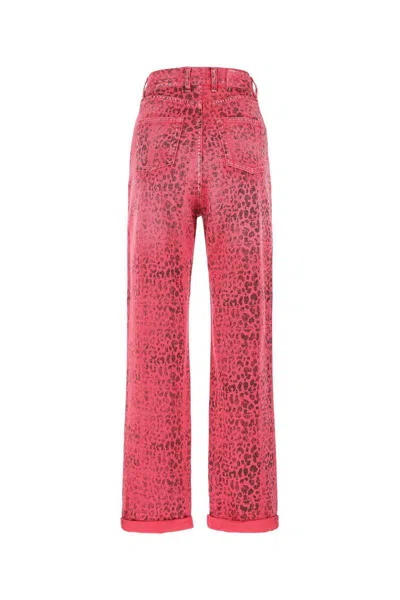 Shop Golden Goose Jeans In Animal Print