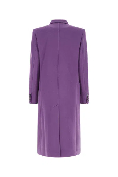 Shop Isabel Marant Coats In Purple